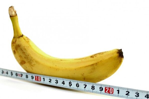 Matja e penisit në shembullin e një bananeje